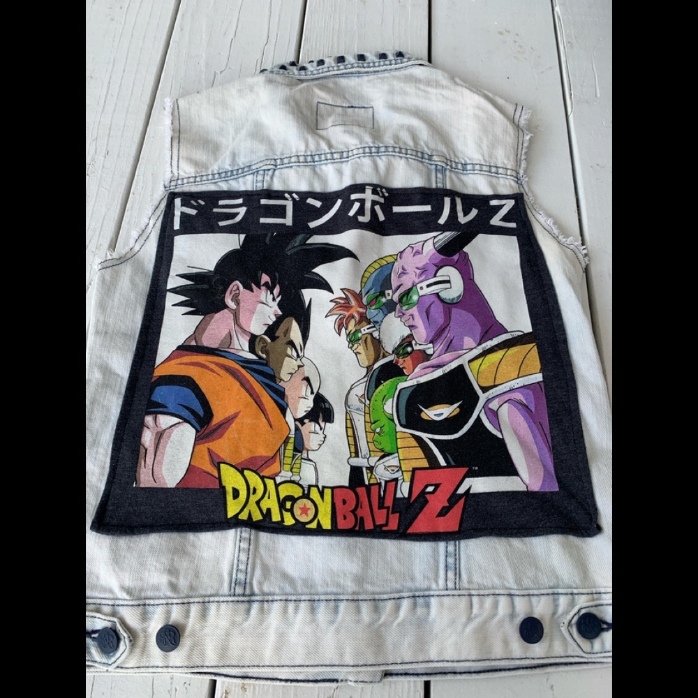 Dragon Ball Z jean vest Small.